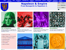 Tablet Screenshot of napoleon-empire.com